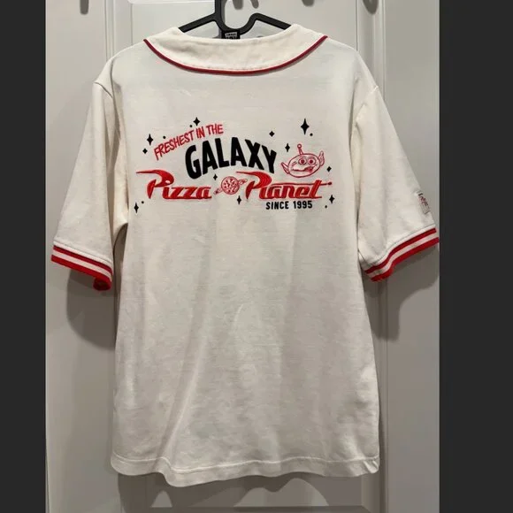 Pizza Planet Baseball Jersey – Toy Story - Picture 2 of 3